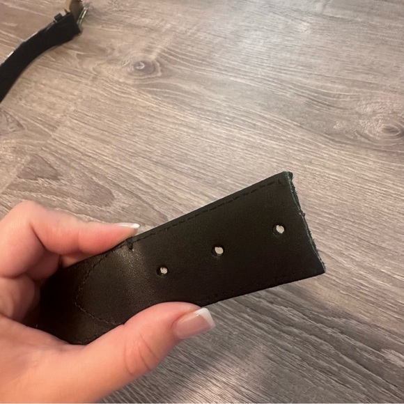 Burberry London Exploded Check Pattern Canvas Belt Size 36 - Picture 7 of 10